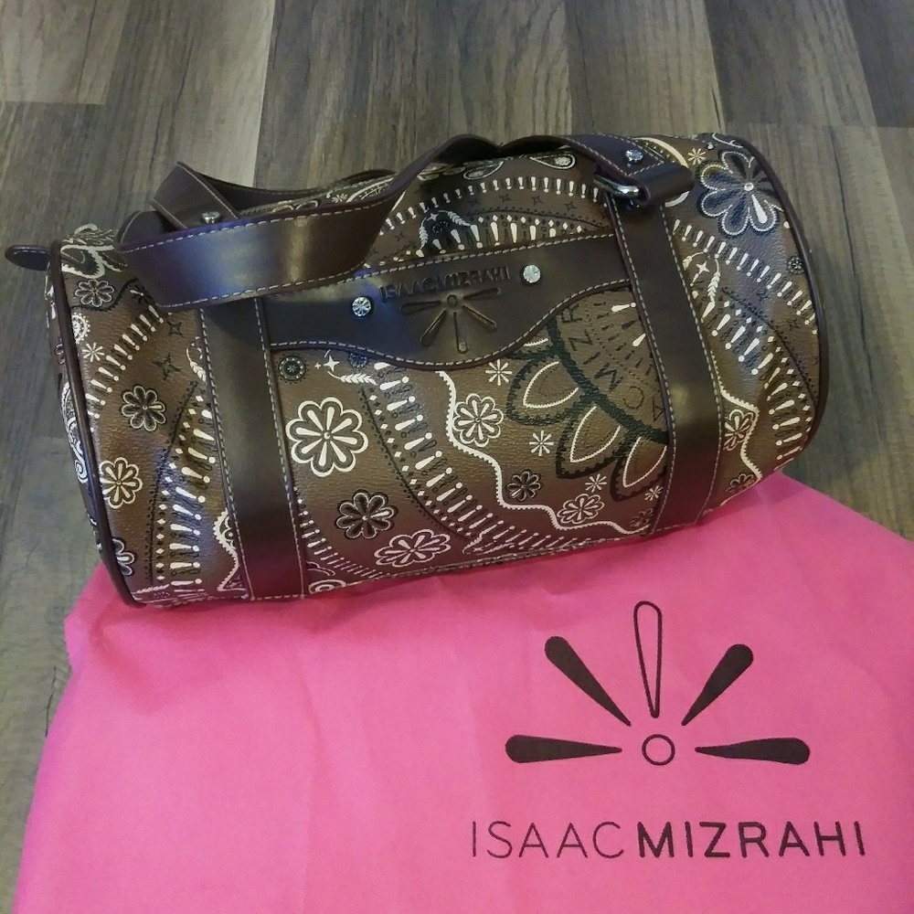 Purse..Isaac Mizrahi with bag.